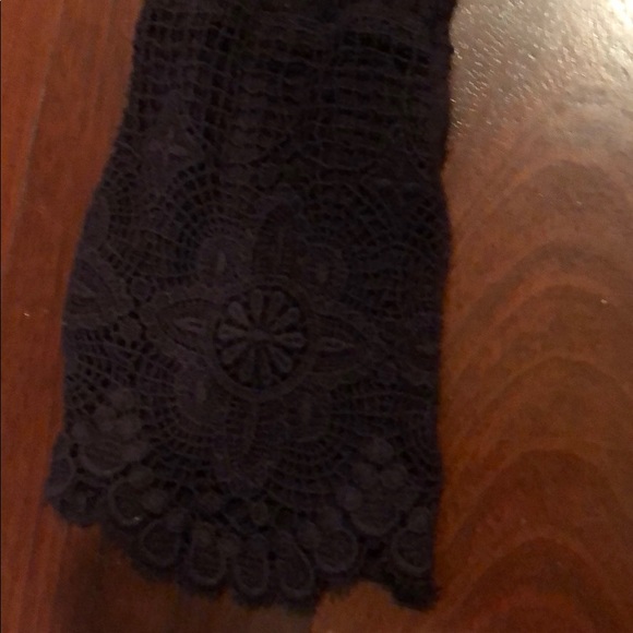 Anthropologie lilka lace maroon shirt - small - Picture 4 of 4